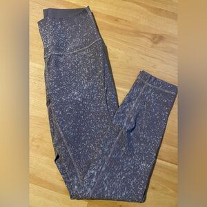 Lululemon Align gray acid wash speckle Leggings 4 NWOT